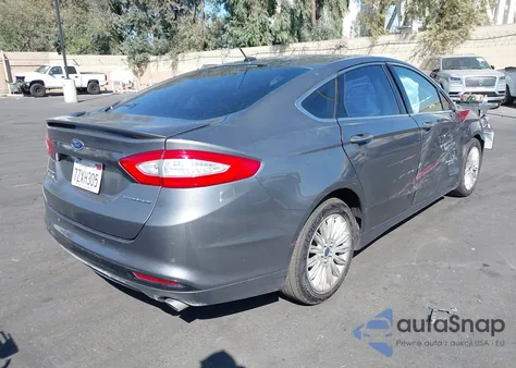 2014 Ford Fusion Energi Titanium из США, поврежденный, VIN 3FA6P0SU3ER378722